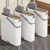 Mop Płaski Wąskie Wiadro Slim TSG-610 Dwukomorowe Z Podgląd zdjęcia produktu 2