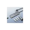 A Ugreen USB hub and several USB drives are arranged on a light gray surface. Produktbild-Vorschau