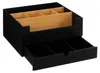 Kosmetik-Organizer aus Bambus, Fächer + Schublade Produktbild-Vorschau 2