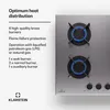 4-palnikowa kuchenka gazowa Klarstein, kuchenka gazowa do Podgląd zdjęcia produktu 3
