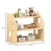 Kinderregal YASMIN 3 Ablagen natur - Montessori Regal für Produktbild-Vorschau 11