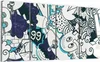 DEQORI Glasbild Echtglas 4x30x60 cm 'Urbaner Doodle-Mix' Produktbild-Vorschau 1