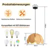 Parrot Uncle Rattanschalen- & Rattan-Pendelleuchte, Produktbild-Vorschau 4