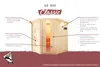Karibu Sauna Heimsauna Innensauna KALLE 4 68mm Wandstärke Produktbild-Vorschau 4