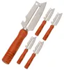 3 in 1 Schälmesser Set 5 teilig Edelstahl Ananasschneider Produktbild-Vorschau 1