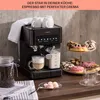 Klarstein Espresso Siebträgermaschine mit Milchaufschäumer, Produktbild-Vorschau 4