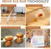 WOLTU Tischdecke transparent 2 mm, mit abgeschrägter Kante, Produktbild-Vorschau 6