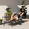di volio Sonnenliege MEAPOL – grau, klappbare Gartenliege Produktbild-Vorschau 2