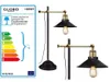 Globo Lighting nástenné svietidlo kovové mosadznej farby, Náhľad obrázku produktu 9