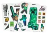 Pack d'autocollants pour verre Minecraft 21 x 15 cm Voir les images du produit 8