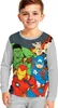 Marvel The Avengers Schlafanzug für Jungen - Kinder Pyjama Produktbild-Vorschau 3