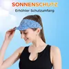 4 Stück Damen Visor Cap, Sonnenhut, Schirmmütze, Elastisch Produktbild-Vorschau 5