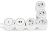 REV SupraFlex, Steckdosenleiste flexibel 4fach, 2xUSB, Produktbild-Vorschau 3