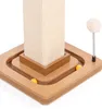 Kratzstamm Karlo · Kratzsäule (Ø14 cm) mit Spielschiene · Produktbild-Vorschau 3