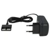 A black power adapter with a cable and a connector is shown against a white background. Produktbild-Vorschau