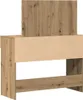A product image of a vanity table, shown from the back. Voir les images du produit