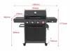 Grill Gazowy El Fuego Key West 4+1 16Kw Żeliwny Ruszt Podgląd zdjęcia produktu 6