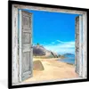 MuchoWow® Gerahmtes Poster Strand - Tropisch - Sommer - Produktbild-Vorschau 1