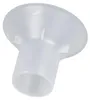 A clear, plastic funnel is photographed against a white background. Náhľad obrázku produktu