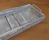 Großes, rustikales  Deko-Tablett Holz shabby grau-beige 75 Produktbild-Vorschau 3