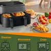 2er-Set Silikonformen für Philips Airfryer 3000/5000 9L Productafbeelding-voorbeeld
