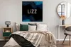 MuchoWow® Poster Lizz - Pastell - Mädchen 100x100 cm - Produktbild-Vorschau 4