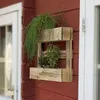 UNUS® Paletten Holz m Kästen Kunststoffeinsatz geflammt Produktbild-Vorschau 2