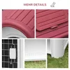 Caseta para perros PawHut, para exteriores, con puerta, Vista previa de la imagen del producto 7