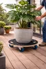 Rollbrett Möbelroller rund Ø 77 cm aus Multiplex mit Produktbild-Vorschau 3
