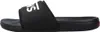 A side view of a black VANS slide sandal with the VANS logo in white on the strap. Anteprima dell’immagine prodotto