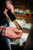HALLO JOE! Luxe kam met lederen etui | Heren kam voor in de Productafbeelding-voorbeeld 4