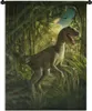 MuchoWow® Wandteppich Wandbehang Dinosaurier - Pflanzen - Produktbild-Vorschau 1