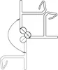 Raccord d'angle Volpato Plinthe réglable - hauteur 150mm - Voir les images du produit 2