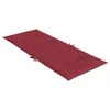 Gartenstuhlauflagen für Hochlehner 6 Stk. Weinrot 120x50x3 Produktbild-Vorschau 4