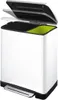EKO - Cestino a pedale E-Cube Recycling 28+18 litri - Anteprima dell’immagine prodotto 2