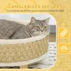 PawHut Hundebett, Erhöhtes Hundeliege mit Kissen, Produktbild-Vorschau 5