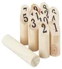 relaxdays 10023484_0 relaxdays Kubb Wikingerspiel Wurfspiel Anteprima dell’immagine prodotto 1