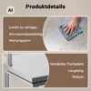 Wiltec tavolo da lavoro in acciaio inox 120x60x145cm Tavolo Anteprima dell’immagine prodotto 8