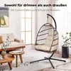 Swoods Hängesessel mit Gestell - Hängesessel Outdoor - Produktbild-Vorschau 7