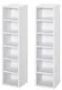 HOMCOM Lot de 2 étagères colonnes Armoire de Rangement Voir les images du produit 10