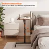 Iropro 60×40cm Laptoptisch mit 4 Rollen, Schreibtisch Produktbild-Vorschau 5
