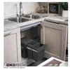 Ekotech AS77S Aladin 2x7 l avec couvercle Voir les images du produit 3