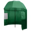vidaXL Angelschirm Grün 300x240 cm -  Sonnenschirme & Produktbild-Vorschau 2