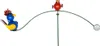 Windspiel Hahn und Vogel ca. 138 cm - Gartendekoration Produktbild-Vorschau 2