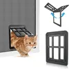 Katzenklappe Fliegengitter Automatischen Verschluss Produktbild-Vorschau 1