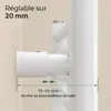 Fixations pour radiateur sèche-serviettes, lot de 4, Voir les images du produit 5