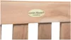 Teak Gartenbank SOLO 2-Sitzer 120 cm ohne Armlehne Produktbild-Vorschau