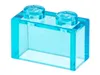 Lego® 1x2 Stein 3065 - 10 Stück Transparent Hellblau Produktbild-Vorschau 2