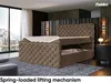 MEBLINI Boxspringbett mit Bettkasten - Gepolstert Produktbild-Vorschau 4