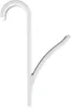 A white hook for a radiator. Podgląd zdjęcia produktu